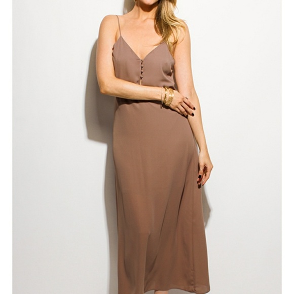 LAST ONE!! 🆕 🌿MOCH SPAGHETTI STRAP DRESS🌿 - Picture 6 of 8